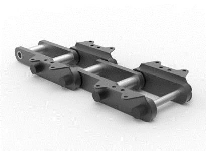 40Cr合金鋼のバケツ エレベーターのコンベヤーの鎖大型ISO9001