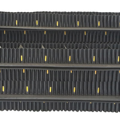 黒い波形のサイドウォールのコンベヤー ベルトNN100 NN150 NN200